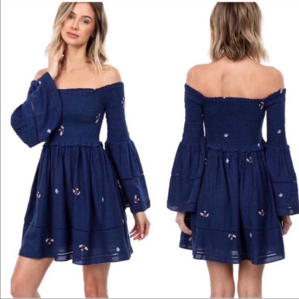 NWT Free People Counting Daisies Dress size XS